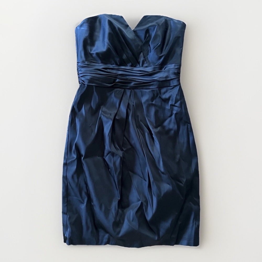 White House Black Market Black‎ Dress Womens Size 2 Strapless- Perfect Condition